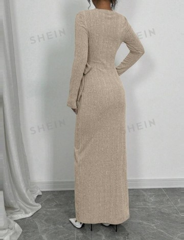 Rochie maxi Shein, bej