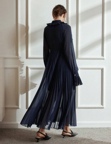 Rochie maxi Shein, bleumarin