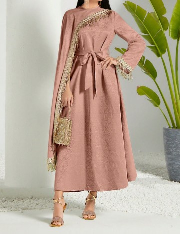 Rochie maxi Shein, roz