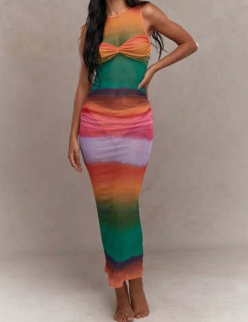 Set rochie și slip Shein, mix culori