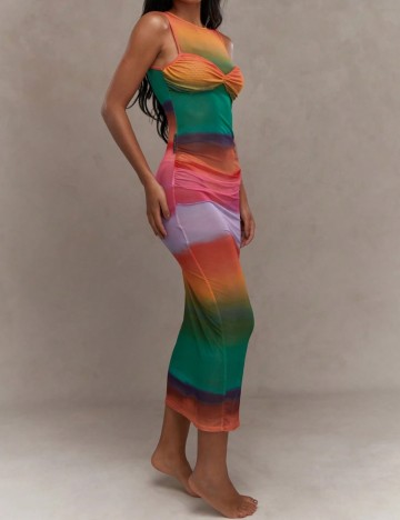 Set rochie și slip Shein, mix culori