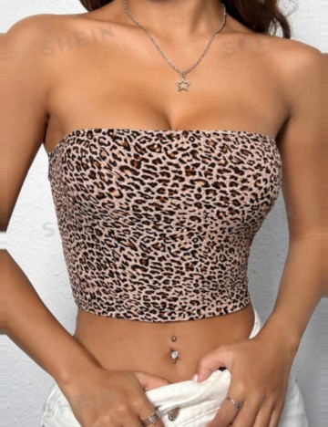 Top Shein, mix culori