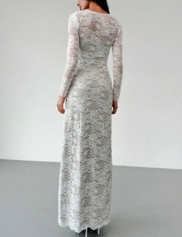 Rochie maxi Shein, alb