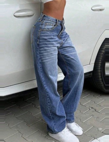 Jeans Shein, albastru