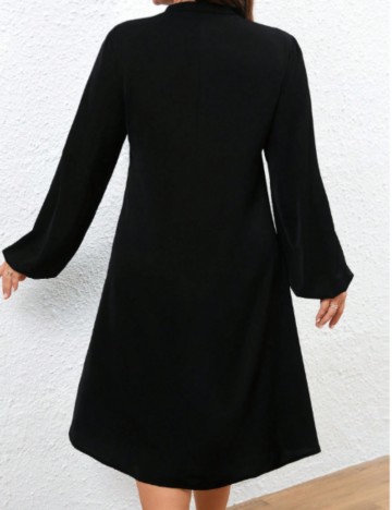 Rochie midi Shein Curve+, negru
