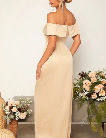 Rochie midi Shein, bej