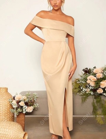 Rochie midi Shein, bej