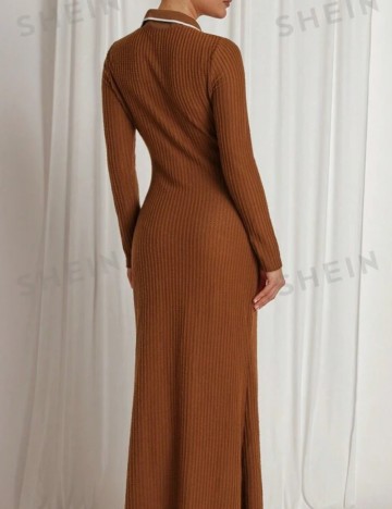 Rochie maxi Shein, maro