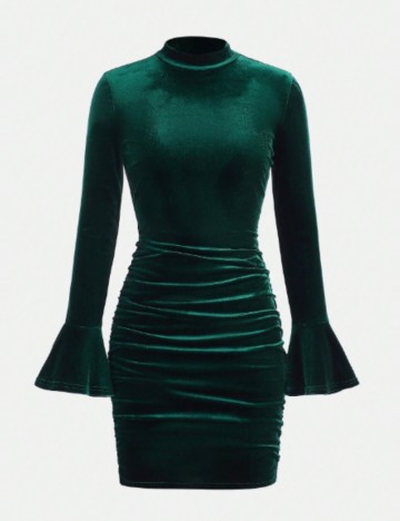 Rochie mini Shein, verde