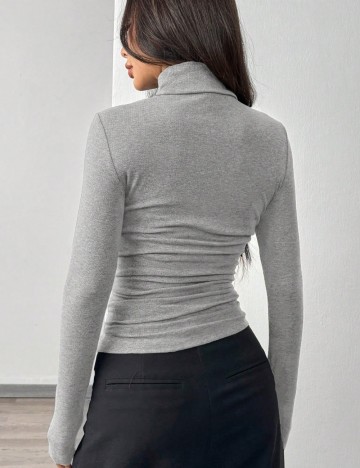 Bluză Shein Curve+, gri