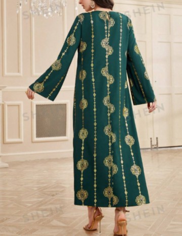 Rochie maxi Shein, verde