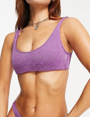 Sutien de baie Swim Society, mov