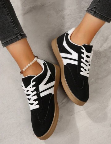 Pantofi Sport Shein, negru