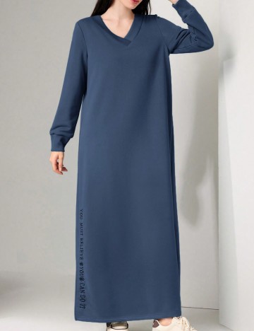 Rochie maxi Shein, albastru