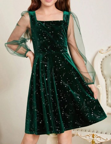 Rochie Shein, verde