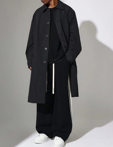 Trench Shein, negru