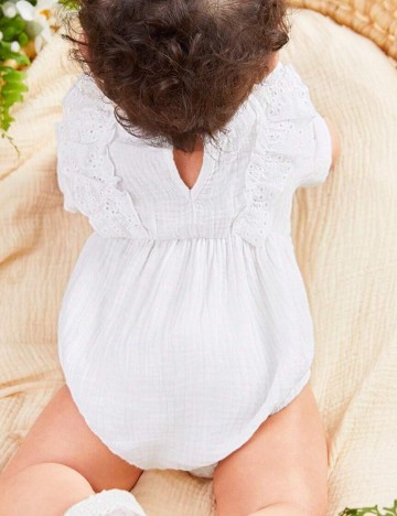 Body baby Shein, alb