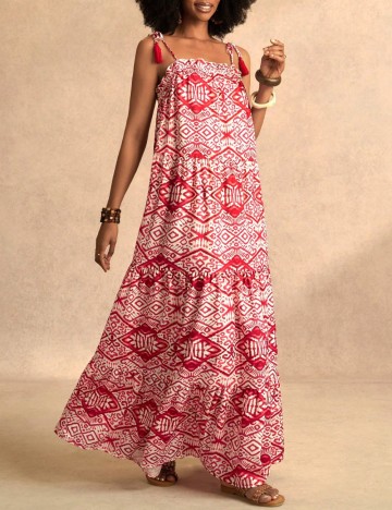Rochie maxi Shein, mix culori
