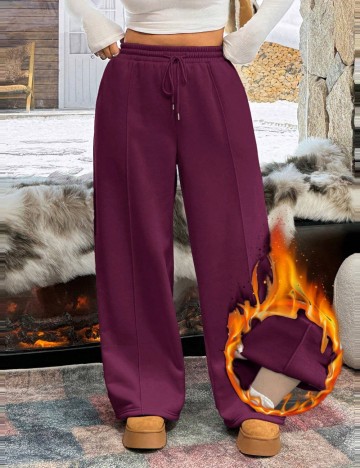 Pantaloni Shein, mov