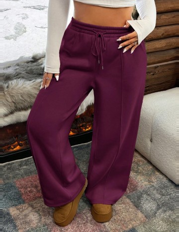 Pantaloni Shein, mov