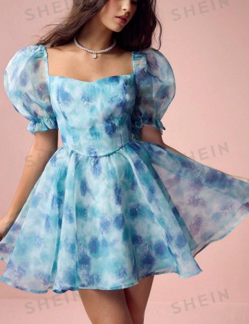 Rochie mini Shein, albastru