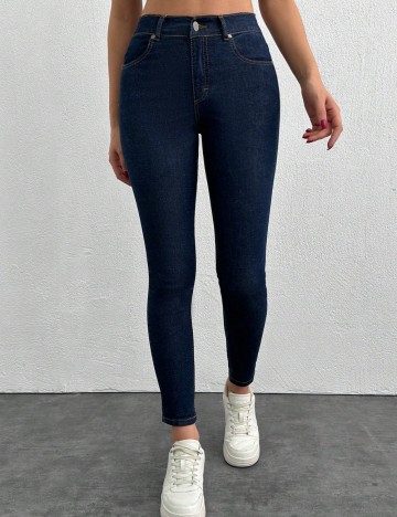 Jeans Shein, albastru