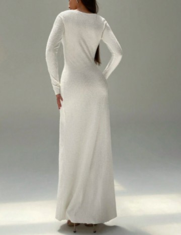 Rochie maxi Shein, alb