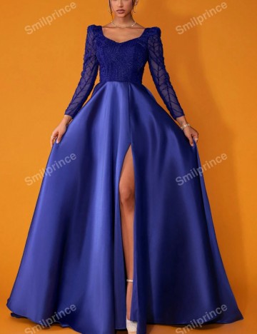 Rochie de ocazie Shein, albastru