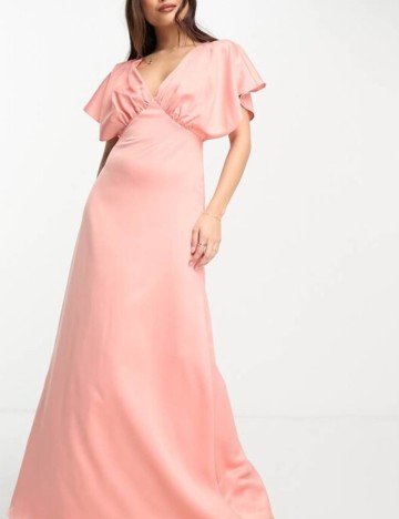 Rochie maxi Maya, roz
