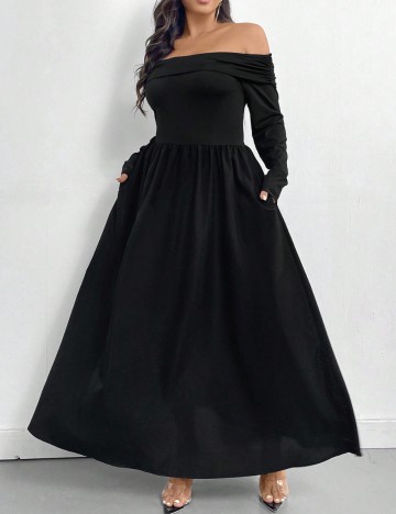 Rochie maxi Shein, negru