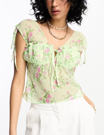 Top ASOS, verde