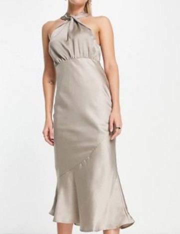 Rochie maxi River Island, bej