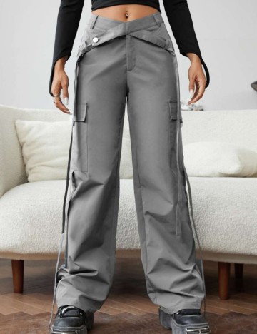 Pantaloni Shein, gri