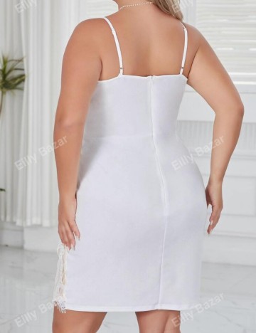 Rochie mini Shein Curve+, mix culori