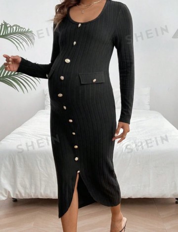Rochie midi Shein, negru