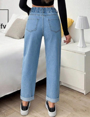 Jeans Shein, albastru