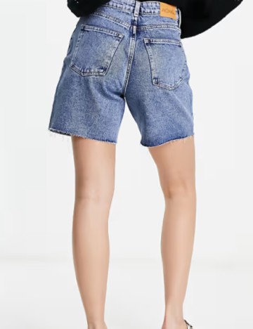 Pantaloni scurți de blugi Monki, albastru