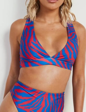 Bustieră de baie Boohoo, mix culori