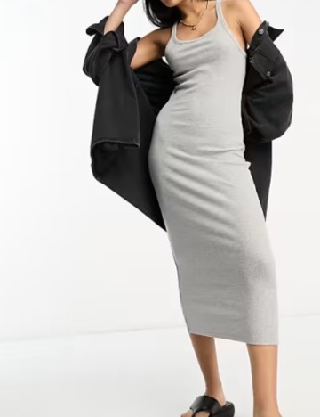 Rochie mini ASOS, gri