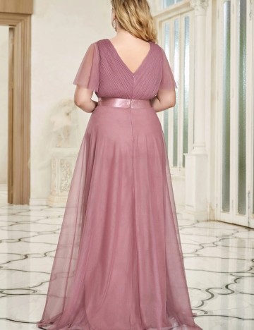 Rochie de ocazie Shein Curve+, mov