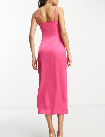 Rochie maxi Public Desire, roz