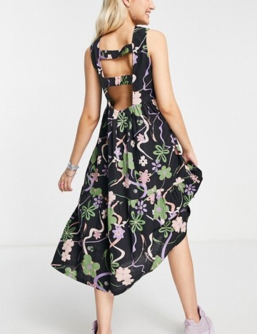 Rochie maxi Collusion, mix culori