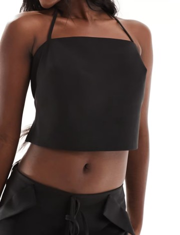 Top ASOS, negru