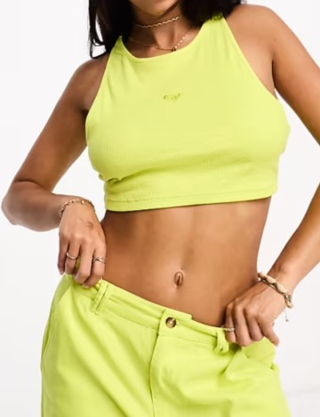 Top Roxy, verde