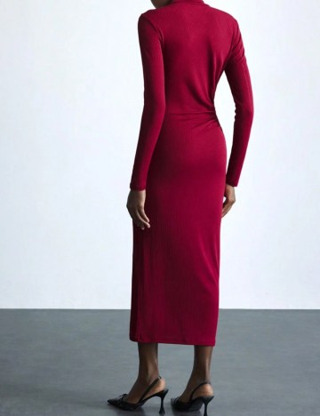 Rochie midi Shein, vișiniu