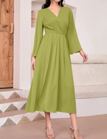 Rochie midi Shein, verde