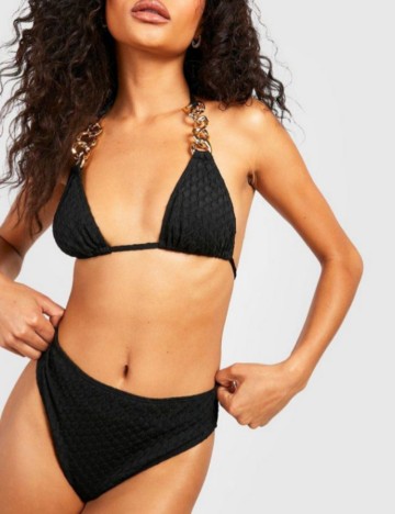 Costum de baie Boohoo, negru