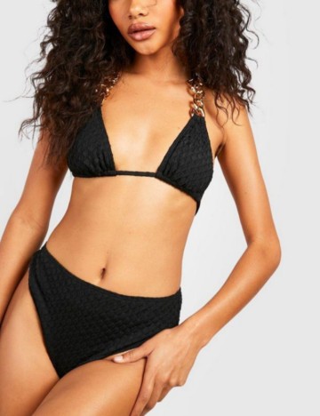 Costum de baie Boohoo, negru