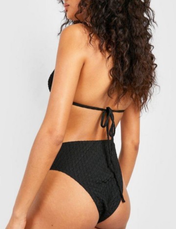 Costum de baie Boohoo, negru