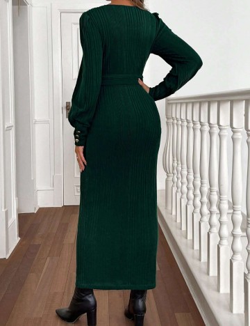 Rochie maxi Shein, verde
